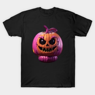 Halloween pink pumpkin T-Shirt